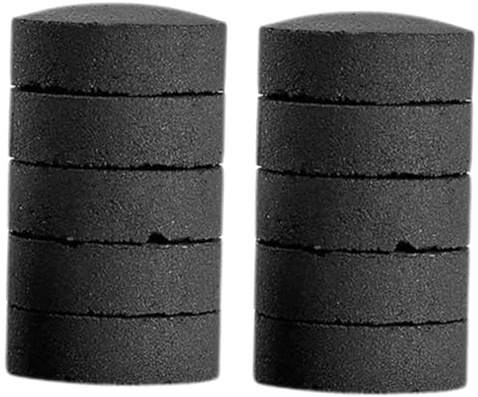 HANABASS 10piezas Barbacoa Vegetal De Madera Pastillas Vegetales para Estufas De Camping Combustible Seco para Fuego Portátil Multifuncional para Exteriores y Chimeneas Domésticas