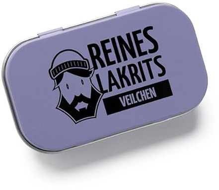 LASSE LAKRITS® - Dose Reines Lakrits Veilchen 1 Dose (35 g)
