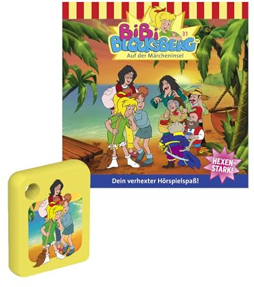 Galakto Audio-Token: Bibi Blocksberg - Folge 31 | Bibi Blocksberg auf der Märcheninsel, Hörspiel für Kinder ab 4 Jahre, Spielzeit ca. 45 Minuten