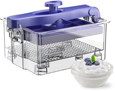 Joghurtsieb – Trenner für kleine Milch, wiederverwendbar, Joghurtgerät – für die Herstellung von Saft und Käse, gesundes Frühstück, Zubereitung von Mahlzeiten,