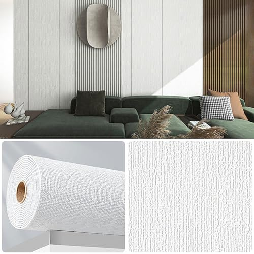 ByteRunning Autocollants muraux d'isolation Thermique,Rouleau de Papier Peint imperméable et insonorisant,Papier Peint en Mousse texturé Moderne,Dalles De Plafond à Coller,pour Murs et plafonds