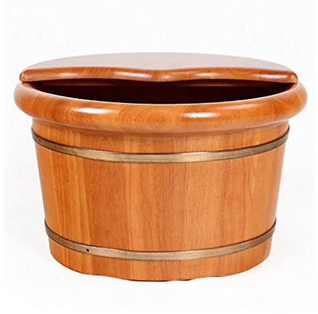 vasca per pedicure, Secchio for vasca da bagno in legno puro, fatto a mano, accessori for sauna for vasche for pediluvio, barile for rilassante for i piedi