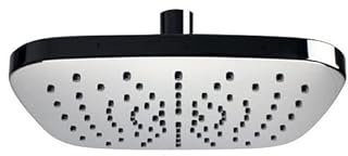 REMER SOFFIONE A PIOGGIA DOCCIA QUADRATO IN ABS CROMATO 20 x 20 cm. ANTICALCARE