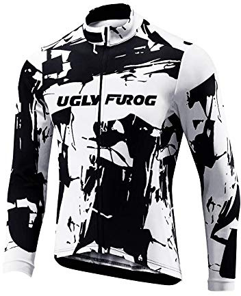 UGLY FROG Radtrikot Frühling Herren Sport & Freizeit MTB Fahrradbekleidung Langarm Männer Hose Set