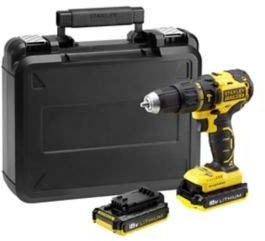 Stanley Fatmax FMC628D2K - Taladro de percusión inalámbrico (18 V, 2 Ah)