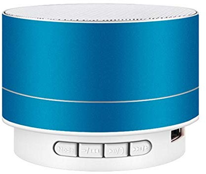 Enceinte Bluetooth Enceinte Bluetooth Portablemini Haut-Parleur Bluetooth sans Fil avec Son Super Basse en Métal Portable avec Carte TF, Adapté À L'Ordinateur De Téléphone Intelligent Iphone Ipad Pc-