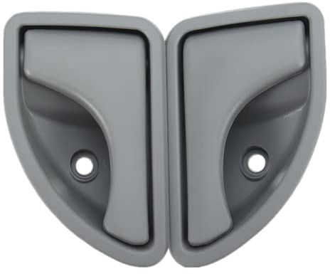 Viviance Innentürgriff vorne links und rechts kompatibel mit Renault Kangoo I 1997–2007 Twingo I 1993–2007 – Type A Grau links und rechts