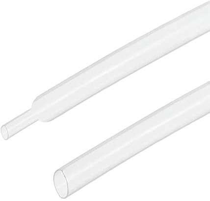 Rebower Chaleur Rétrécissement Tube 2:1 Câble Gaine Tube Emballage, [pour Électrique Isolation Protection] - 2,5 mm Diamètre/10 m/Clair