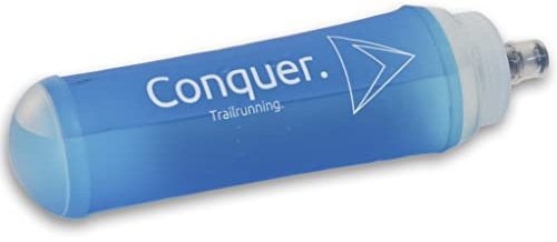 Conquer. Flexible Trinkflasche 500ml faltbare Flasche Trail, Running, Laufen, Joggen