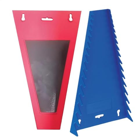 Schraubenschlüssel-Organizer für Werkzeugkasten, 1 Paar magnetische Schraubenschlüssel-Aufbewahrung für die Wand, Schraubenschlüssel-Halter-Set, Werkzeugkasten, Schraubenschlüssel-Aufbewahrung,