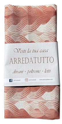 Jenny Sesal - ARREDATUTTO telo copritutto Gran Foulard (Matrimoniale, Nada - Rosa Antico)
