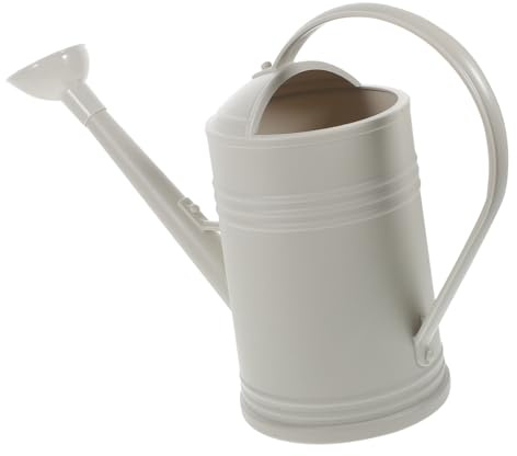 HEMOTON Regadera De Largo De 1.8l para Jardín y Balcón, Capacidad Grande, Plástico y Acero Inoxidable, Diseño Ergonómico para Riego Interior y Exterior