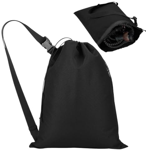 Bolsa de Manguera | Organizador Extensible Resistente – Bolsa de Almacenamiento de Manguera de jardín de Tela Oxford, para jardín, Patio, Garaje, Granja, cobertizo, césped, Viajes por Carretera