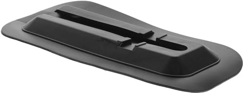 DEARMAMY Base de Aleta Negra de PVC para Tabla de Surf Accesorio | Inserción para Quilla Trasera, Instalación Sencilla, Estabilidad Mejorada, Uso Versátil