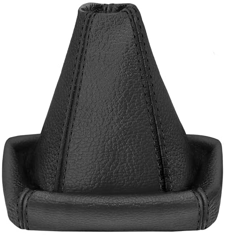 Schaltsack für Opel Zafira B - Bj. 2005-2014 - aus echtem Leder - Schwarz - Schaltmanschette - Manschette für Gangschaltung - Schalthebelmanschette für Schaltgetriebe - Echtleder - A0009