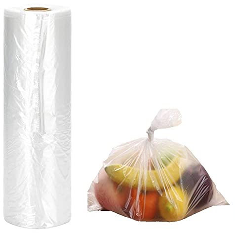 KAV 1000 Pcs Clear Plastic Sandwich Bags Roll - Durable, Air-Tight Food Storage Bags for Fruits, Vegetables, Sandwiches - Freezer Safe, Leak-Proof, Disposable Bags