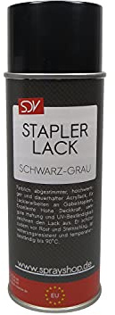 SDV Chemie Staplerlack RAL 7021 schwarzgrau Linde 6x 400ml Lackspray Gabelstapler Forklift