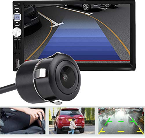 Caméra de Recul de Voiture 18.5mm HD Version de Nuit à Faible Luminosité Caméra de Recul de Recul de Voiture Affichage Coloré NTSC/PAL