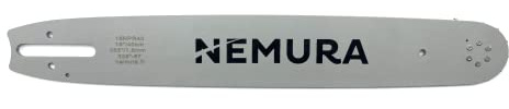 Nemura Guide Chaîne Tronçonneuse - Montage Chaîne 67 Maillons Entraîneurs - avec Coupe 40 cm - Pas de 325 - Jauge de 1,6 mm - Pièces Détachées Outillage Jardin - Marque Française