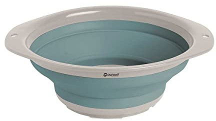 Outwell Folding Salad Bowl L Blue Camping Accessories Unisex - Adult, Multicolour, Standard