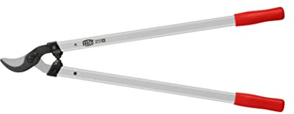 FELCO 221-80 Zweihand- Astschere mit 80 cm Gesamtlänge, Ziehender Schneidkopf