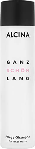 ALCINA Ganz Schön Lang Pflege-Shampoo | 1 x 250 ml | verleiht Geschmeidigkeit | glänzendes Haar | schenkt Sprungkraft | pflegt dein Haar