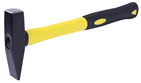 Yardenfun 200g Duck Hammer with Plastic Coated Handle Fitter Hammer for Metal Fabrication and Woodworking Durable Steel Construction with