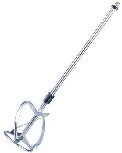 Farb- Und Schlammmischer, Rührstab For Bohrmaschine, Rührwerk, Mischstab, Betonmörtelmischer, Silber