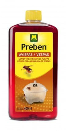 Peyca Liquido atrayente para Trampa de Avispas 400ml - Preben Masso. para Avispas, avispones, Moscas y Otros Insectos.