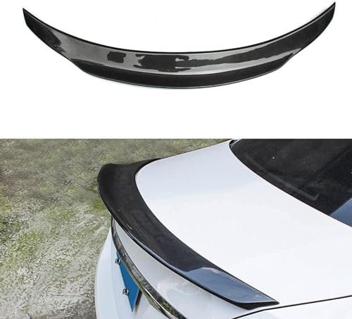 USJEKZI66 Kofferraum-Heckspoiler für 2015-2022 Mercedes Benz W205 C300 C400 Saloon, ABS-Heckflügel-Spoilerlippe