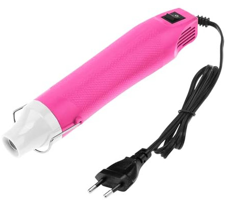 Heißluftpistole, 220 V 300 W Heißluftpistole, tragbarer Heißlufttrockner, für Schrumpfschläuche, Prägen, Trocknen von Farbe, Tinte