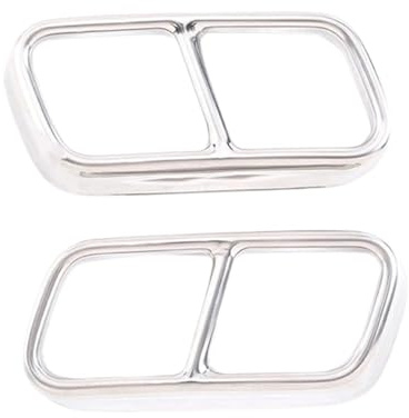 Gtdtixc Tubo Escape Coche Embellecedores Acero Inoxidable para Tubo Escape Coche Accesorios Exteriores para para Serie para 7 para F01 2009-2014 Tubos Extremo Coche