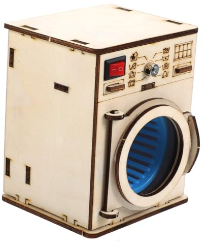 MAJORMENCH DIY Washing Machine Toy Kit Science Experiment Projects for Boys and Girls Educational Plaything Boy Girl's Assembly Model