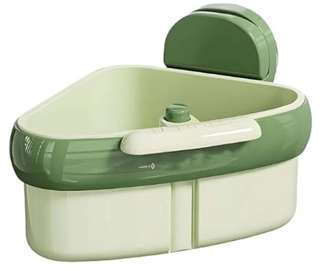 Xanorrg Saugnapf Siebkorb Waschbecken Abflussregal Für Küchenorganisation Praktische Wasserhahnschwamm Speicher Rack Ecke Waschbecken Müllfänger