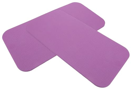 Veemoon Cuscinetti da Giardinaggio per Inginocchiarsi in TPE Flessibile Antiscivolo Tappetino Spesso 34X17X06 CM 2 Pezzi per Lavori di Giardinaggio Yoga e Diserbo