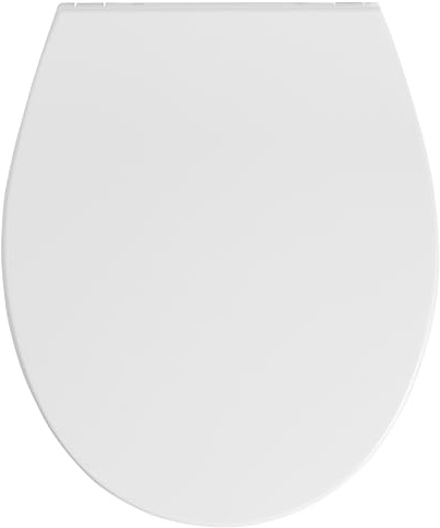 Deva Oval Soft Close Toilet Seat White – Quick Release, Easy Clean