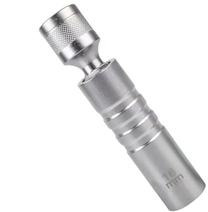 Tändstiftsnyckel för fordon med tändstiftsnyckeladapter, roterande borttagningsverktyg och magnetisk tändstiftsnyckel (16 mm)