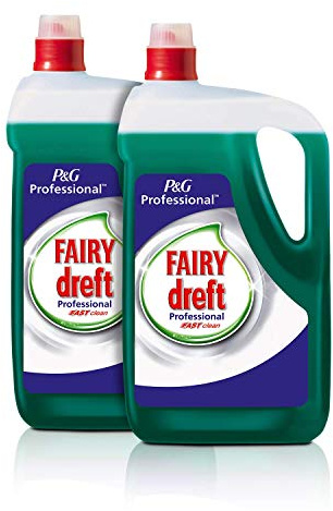 Fairy Professionelles Geschirrspülmittel, Fast Clean, 10 l, 2 x 5 l