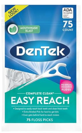 DenTek, Complete Clean Lot de 3 paquets de 225 médiators pour fil dentaire