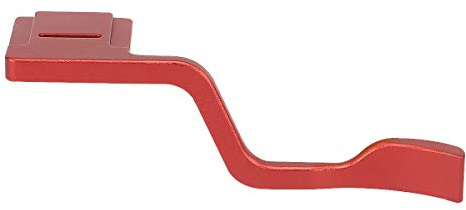 Haoge THB-XT4R Metall Blitzschuh Daumen Griff Daumengriff Handgriff für Fujifilm Fuji X-T1 X-T2 X-T3 X-T4 XT1 XT2 XT3 XT4 Kamera Rot