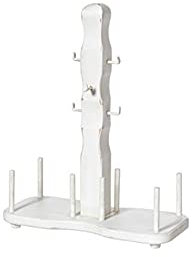L'ARTE DI NACCHI Tassenhalter, Holz, weiß, 35 x 15,5 x 44 cm, 4362/OW