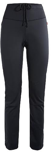 VAUDE Women's Wintry Pants V, Enganliegende Softshell Hose für den Performance Sport, Passform: Slim fit