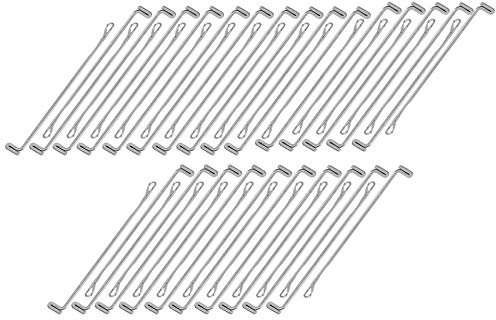 Strickmaschinennadeln 50 Stück, langlebige Metallnadeln für S-Typ 80 E6000, Robustes Zubehör für Strickmaschinen, Glatte Oberfläche, einfach zu reinigen und zu ersetzen