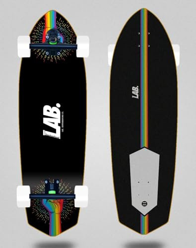 Lab Cruiser Skateboard mit Longboard Trucks 180 mm - Pride 33 Sword