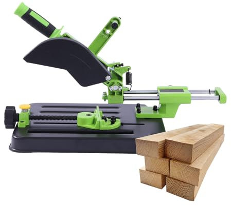Soporte para amoladora angular, soporte fijo para sierra de mesa, soporte de corte para amoladora angular, sierra de mesa, extractor de mesa multiusos para 100-125 mm.