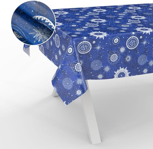 Vaxduk bordsduk tvättbar vaxduk vaxduk trädgårdsduk utomhus inomhus 100 x 140 cm skärkant astrologi