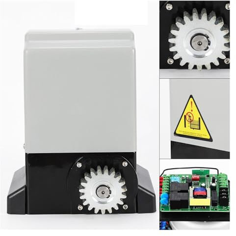 Kit e rack di sicurezza for cancello elettrico scorrevole con motore automatico for cancello elettrico scorrevole da 750 W,Sicurezza Affidabile(Remote door opener)