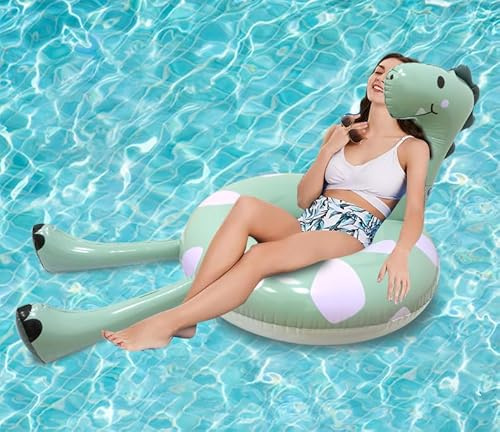 Vintix aufblasbarer Kaktus Wasser Lounge Pool Schwimmer Faltbarer riesiger für den Außenbereich aufblasbare Wasser Hängematte Schwimmbad Floaties Lounge Spielzeug für Erwachsene, 165 x 125 x 16cm