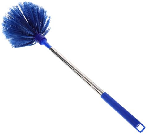 TOPPERFUN Spazzola Ragnatela Allungabile in Plastico Portatile per Pulizia Efficiente di Mobili e Gabbie in Angoli Difficili e Spazi Stretti Casa Ufficio