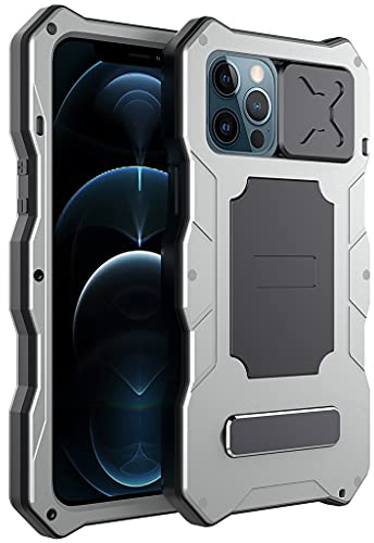 SHINLHUA Anti-slip Cover Contracted Design Cellphone Protector for Case for 12 / 12pro / 12 Cellphone Projector Silver